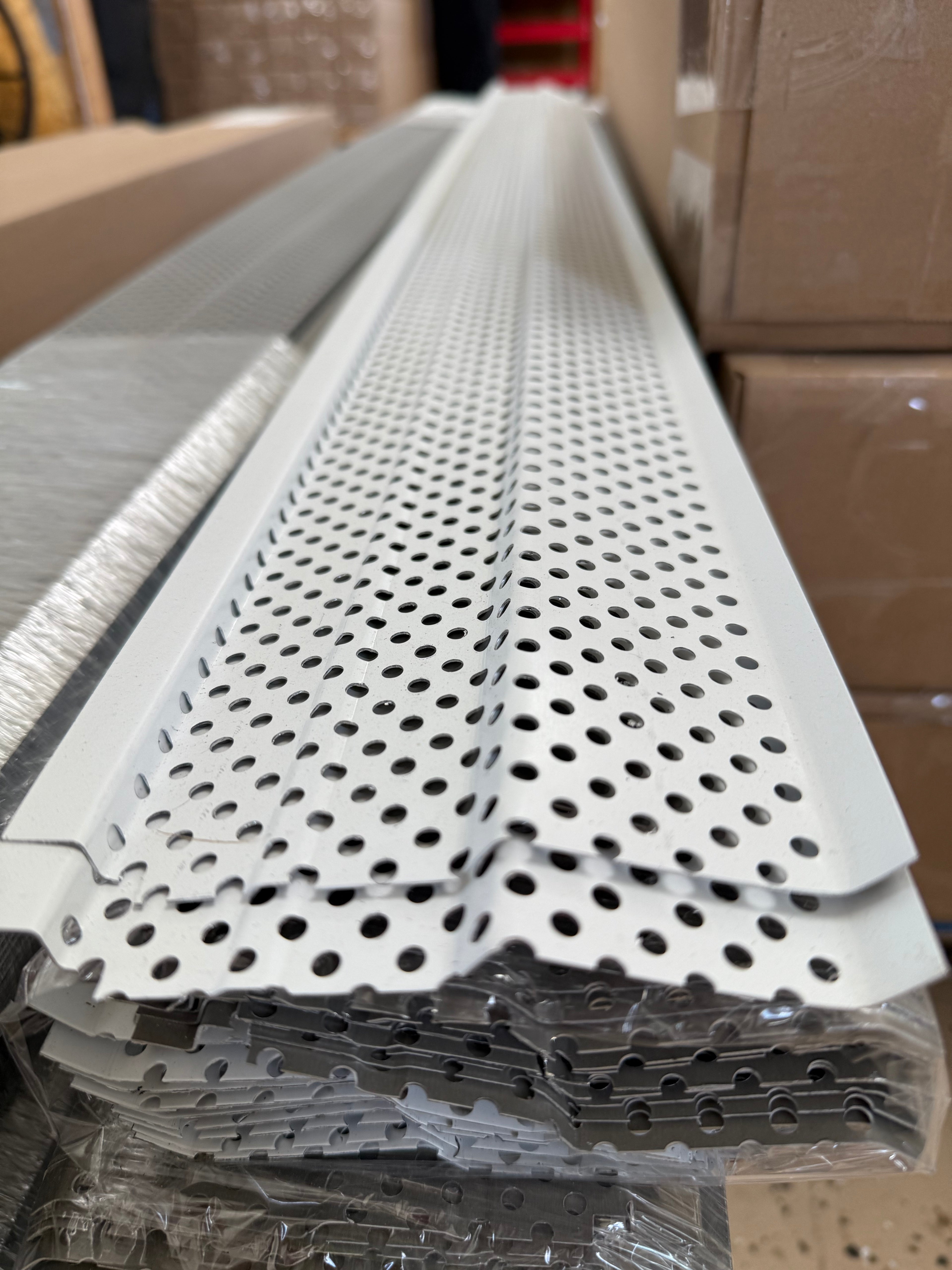 5" Aluminum Gutter Guard ─ 4ft Long ─ 203 ft bundle