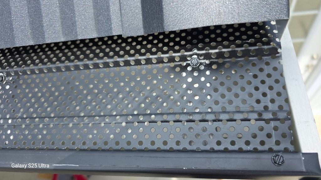 6" Aluminum Gutter Guard ─ 4ft Long ─ B&L x E&S